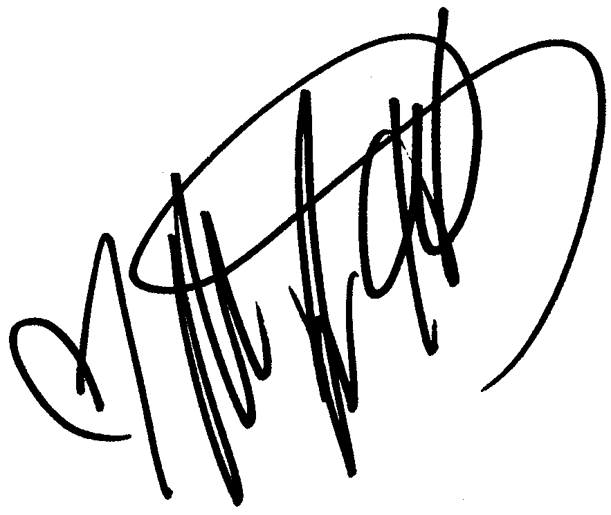 Melissa Joan Hart autograph facsimile