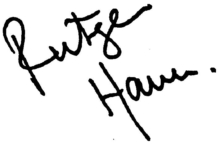 Rutger Hauer autograph facsimile