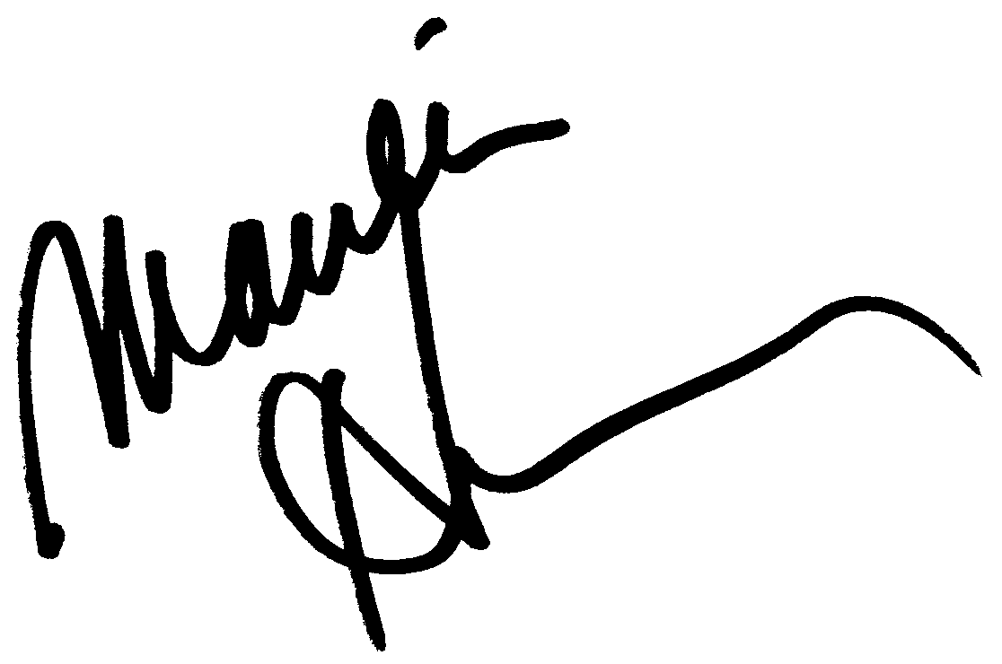 Marilu Henner autograph facsimile