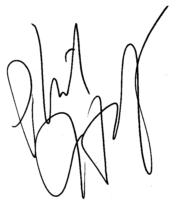 Philip Seymour Hoffman autograph facsimile
