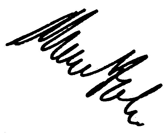 William Holden autograph facsimile