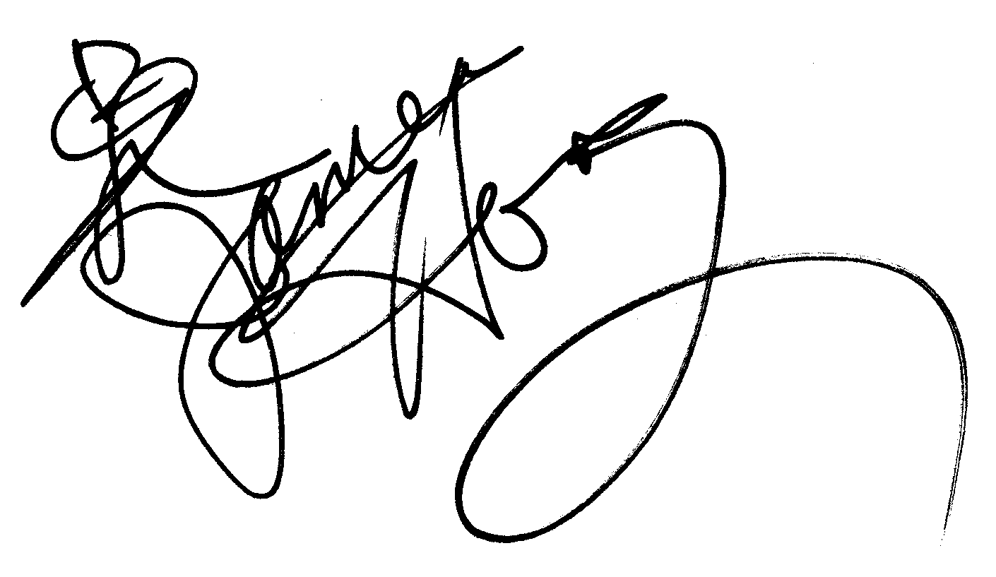 James Hong autograph facsimile
