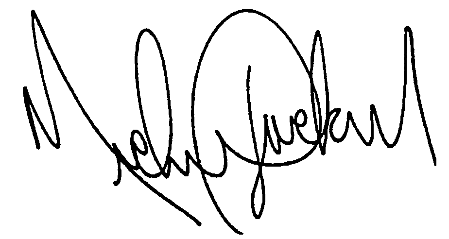 Michael Jackson autograph facsimile