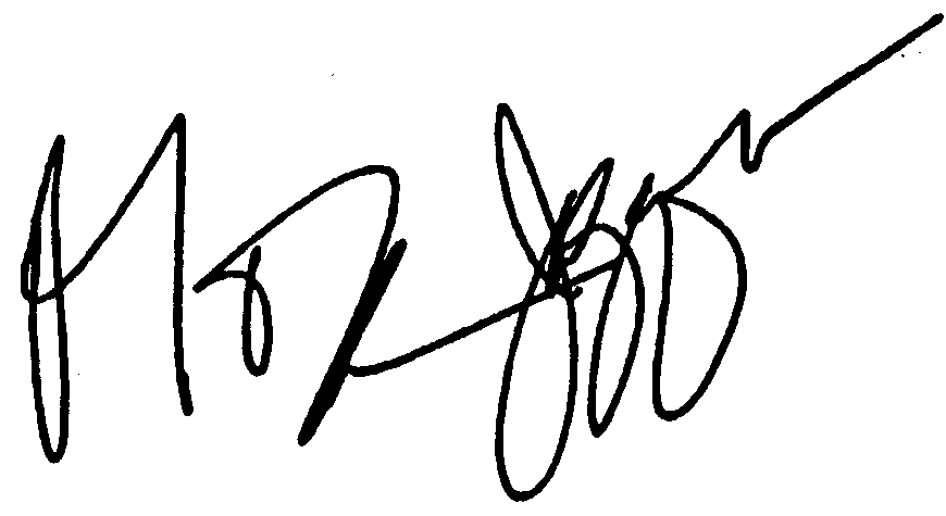 Mick Jagger autograph facsimile