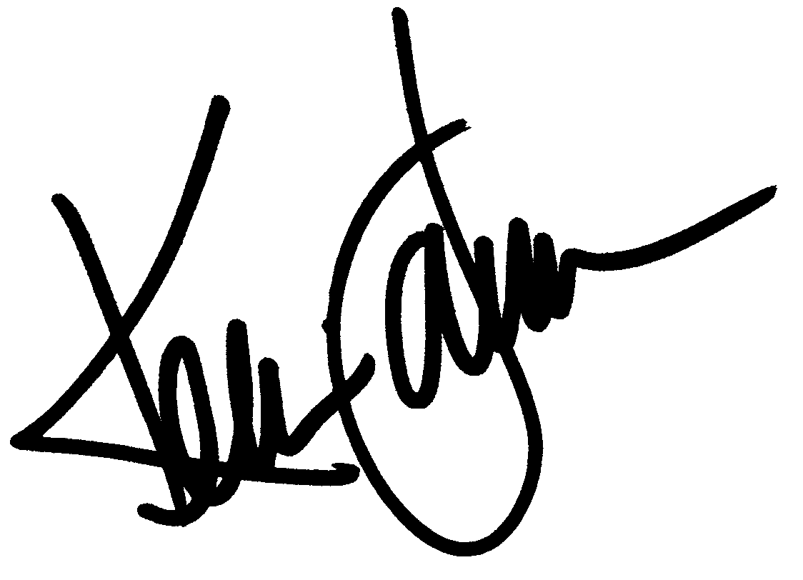 Kevin James autograph facsimile