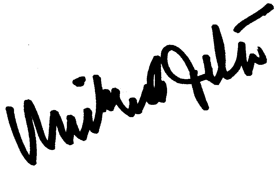 Michael Jeter autograph facsimile