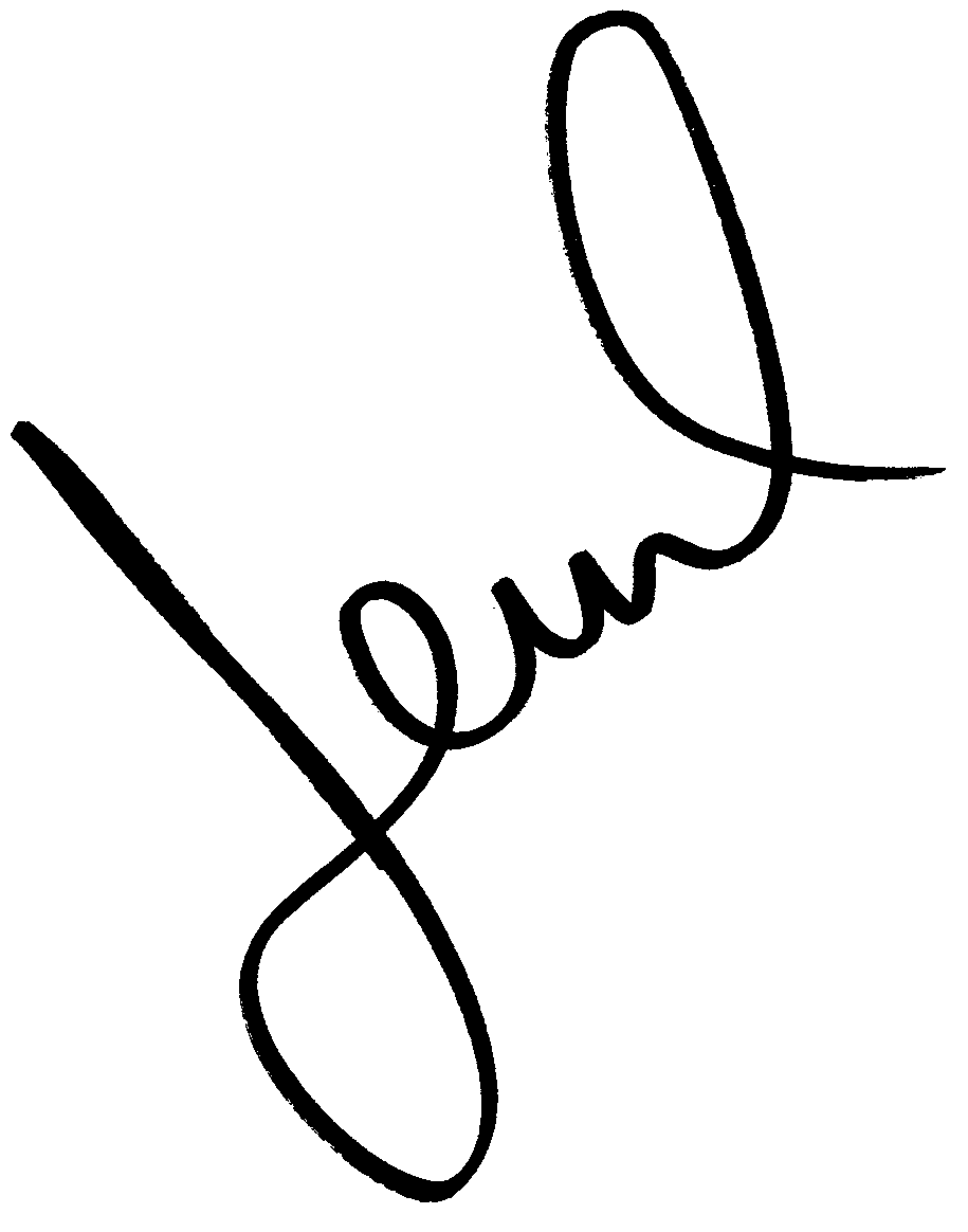 Jewel  autograph facsimile