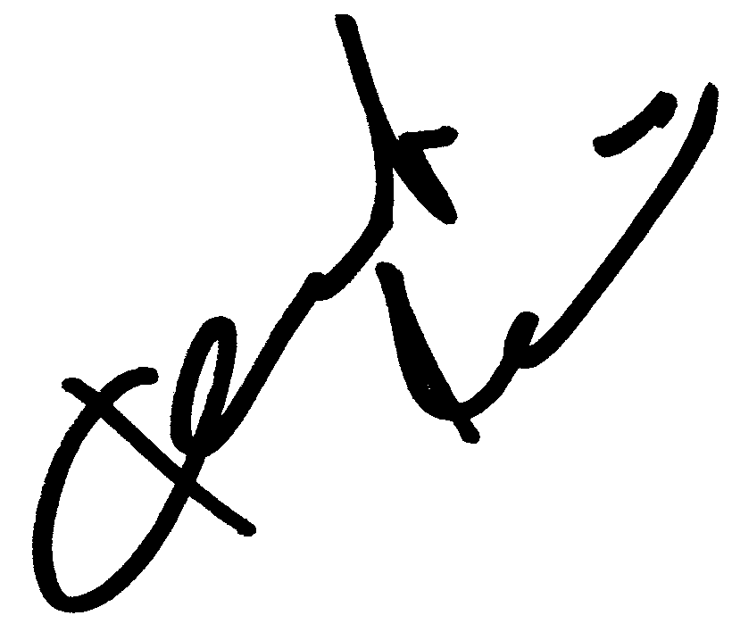 Christian Kane autograph facsimile