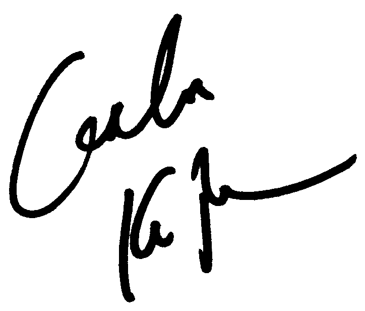 Gabe Kaplan autograph facsimile