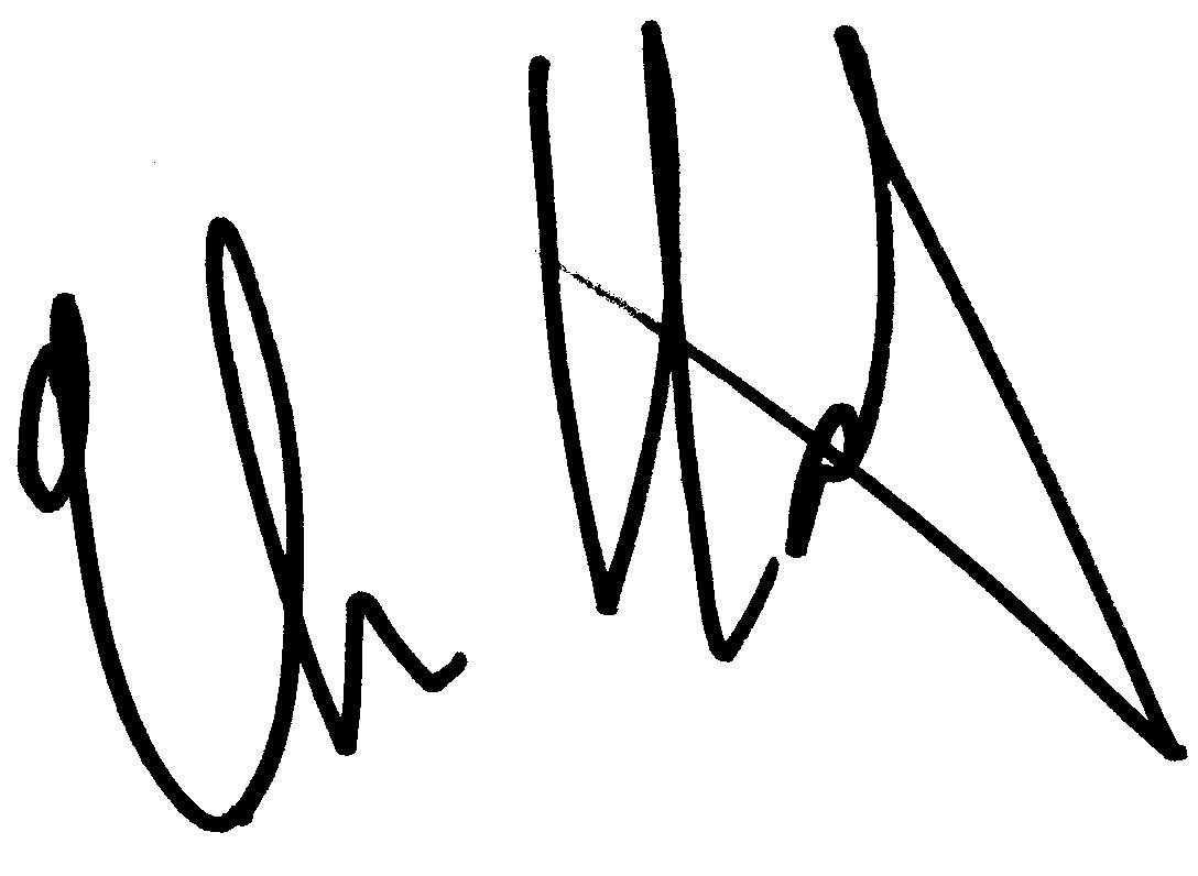 Chris Kattan autograph facsimile