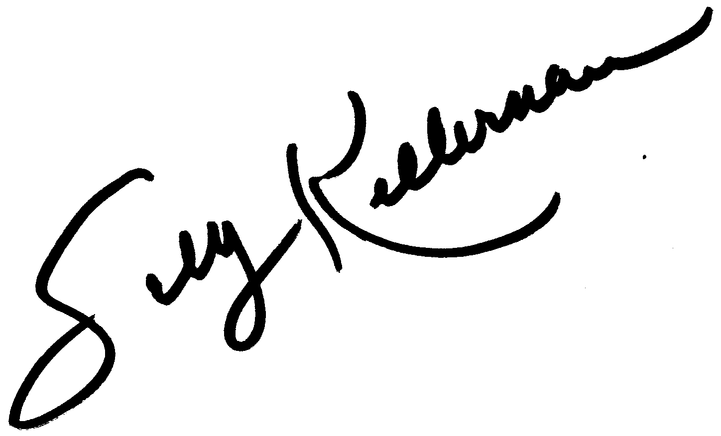 Sally Kellerman autograph facsimile