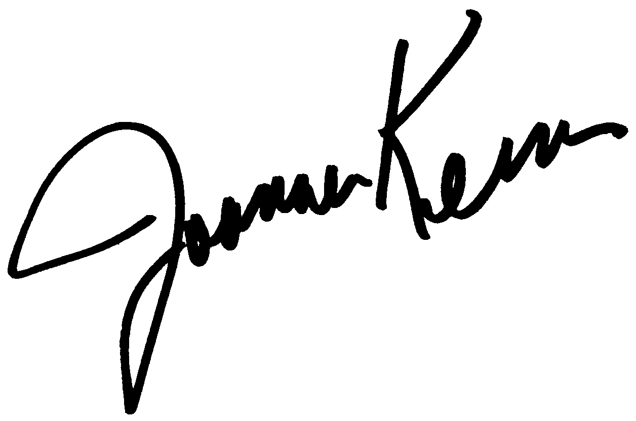 Joanna Kerns autograph facsimile