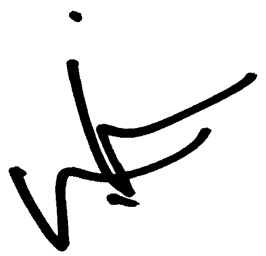 Val Kilmer autograph facsimile