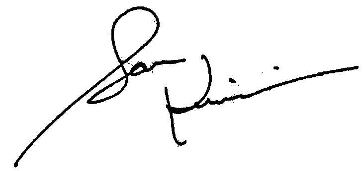 Sam Kinison autograph facsimile