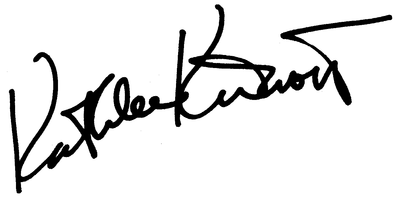 Kathleen Kinmont autograph facsimile