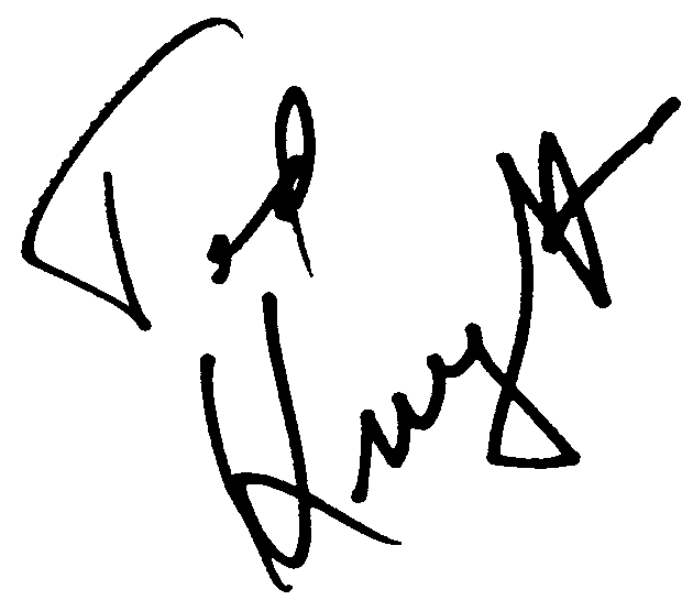 Ted Knight autograph facsimile
