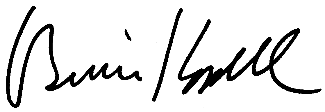 Bernie Kopell autograph facsimile