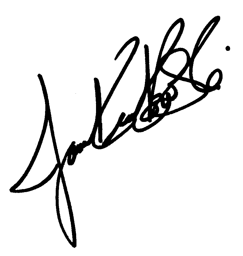 Jane Krakowski autograph facsimile