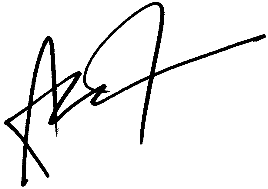 Ashton Kutcher autograph facsimile
