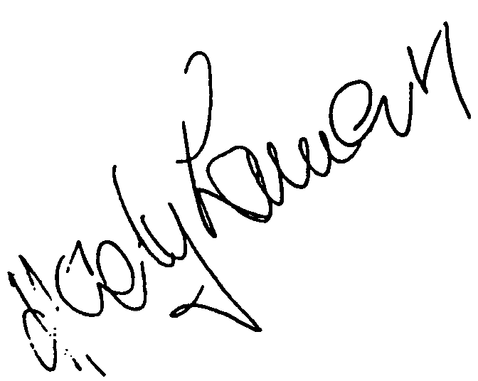 Heddy Lamarr autograph facsimile