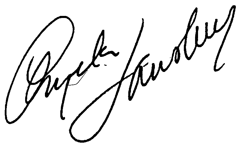 Angela Lansbury autograph facsimile