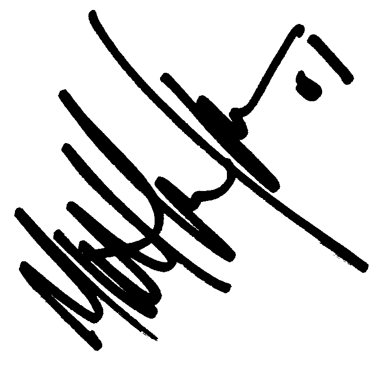 Matthew Lawrence autograph facsimile