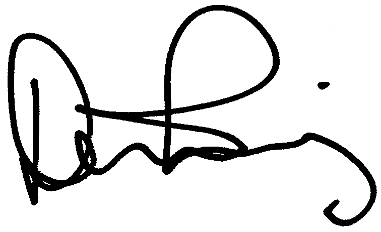 Denis Leary autograph facsimile