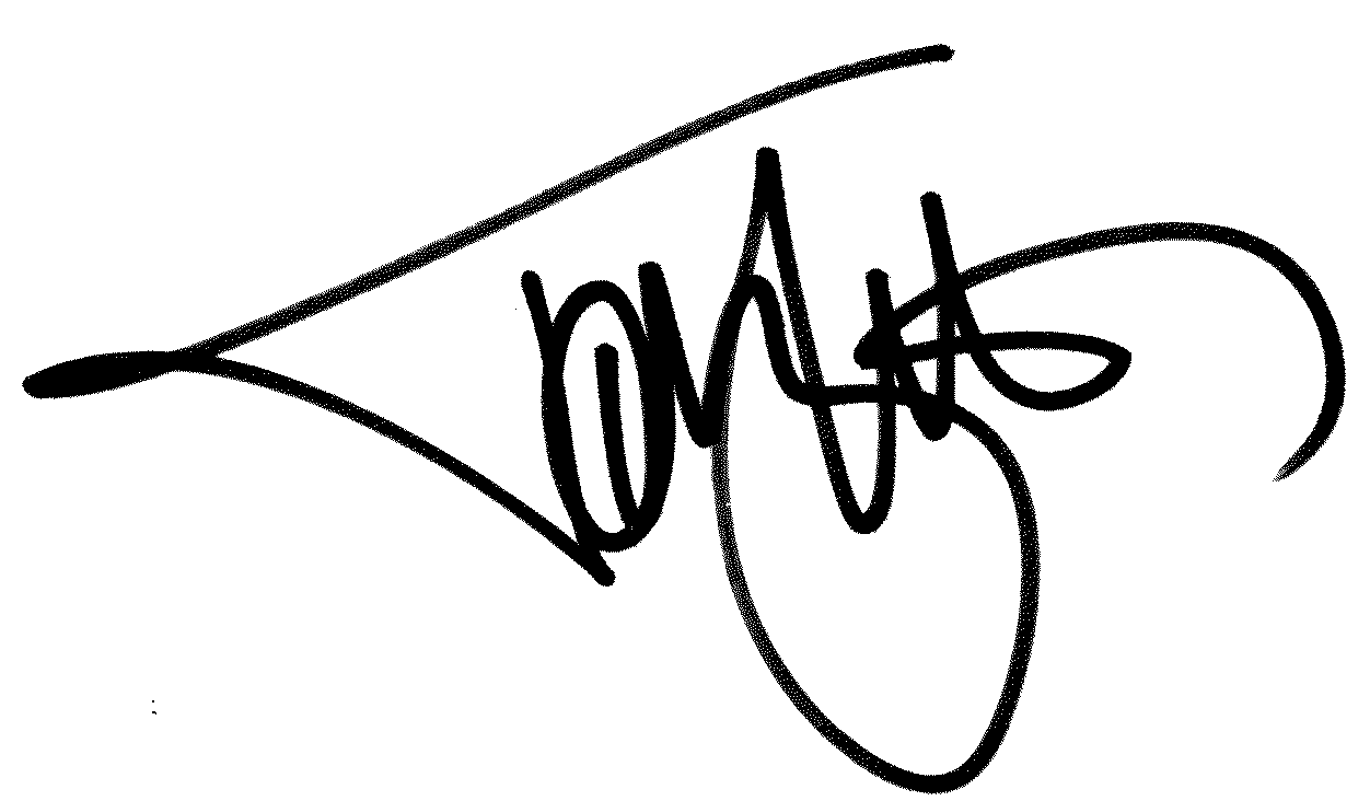 Tommy Lee autograph facsimile