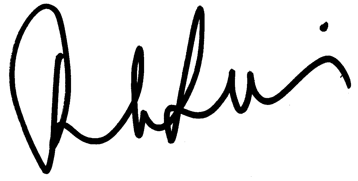 Richard Lewis autograph facsimile