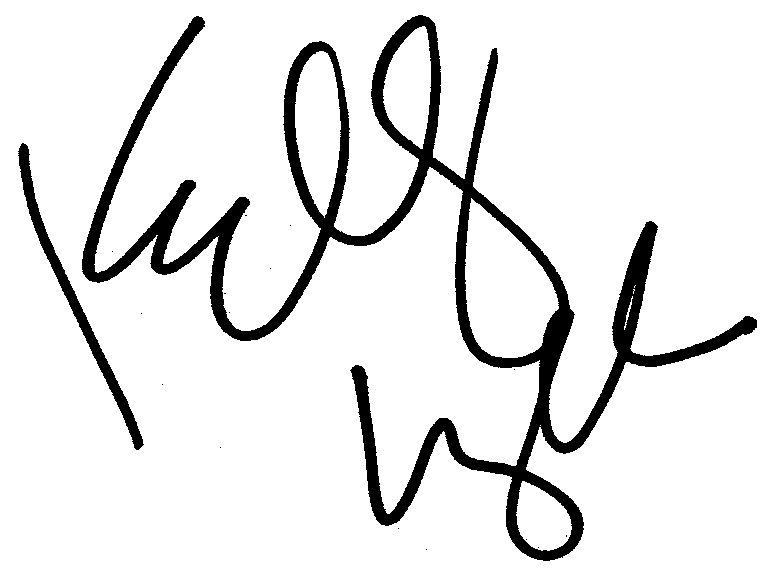 Kelly Lynch autograph facsimile