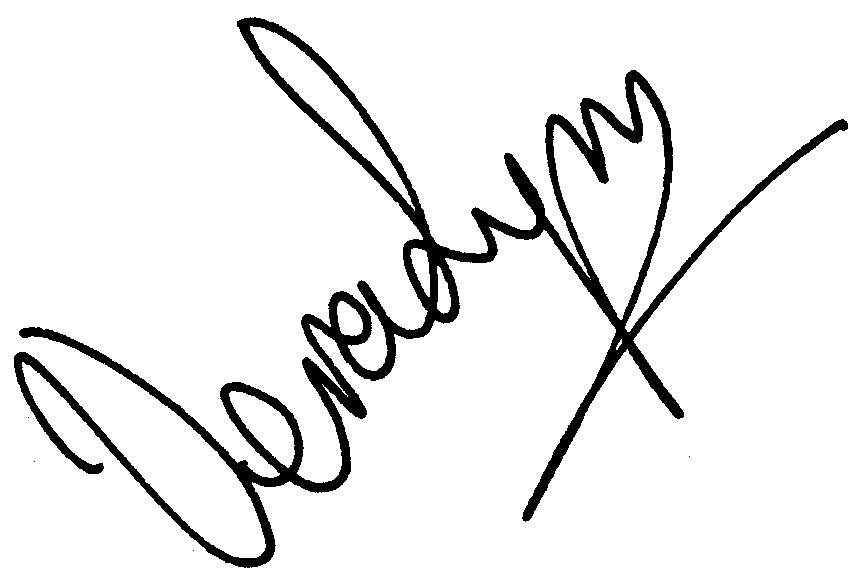 Vera Lynn autograph facsimile