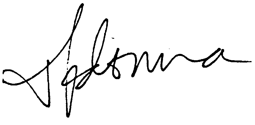 Madonna  autograph facsimile