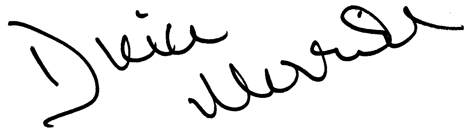 Dina Merrill autograph facsimile