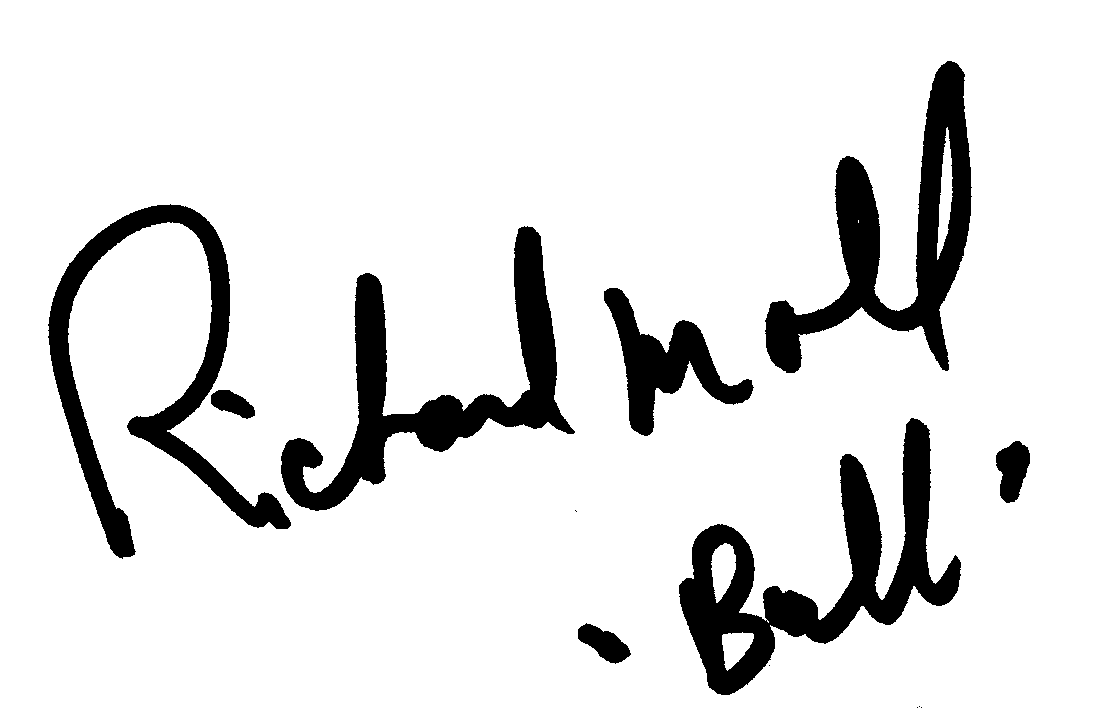 Richard Moll autograph facsimile