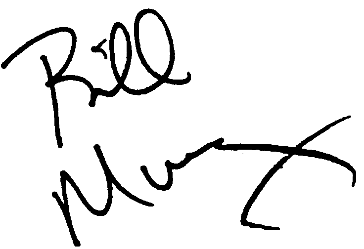 Bill Murray autograph facsimile