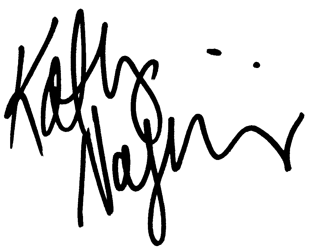 Kathy Najimy autograph facsimile