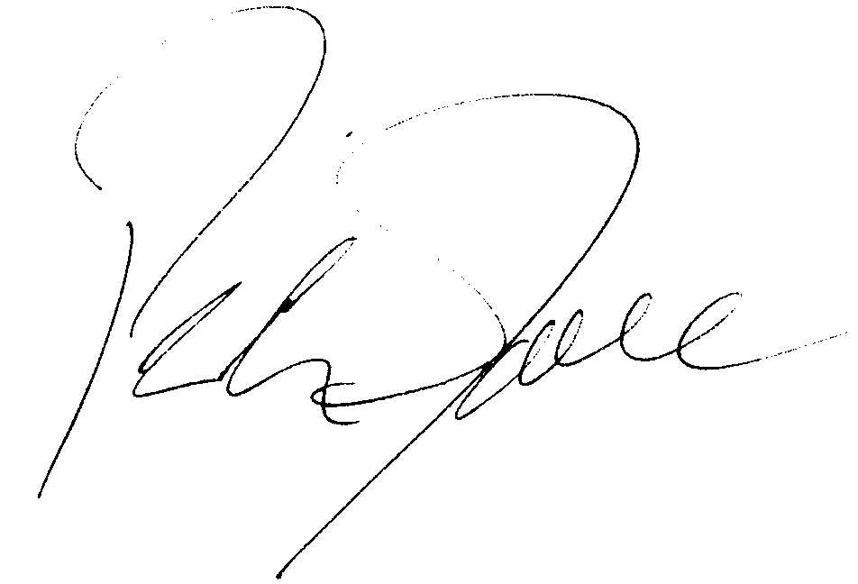 Peter O'Toole autograph facsimile