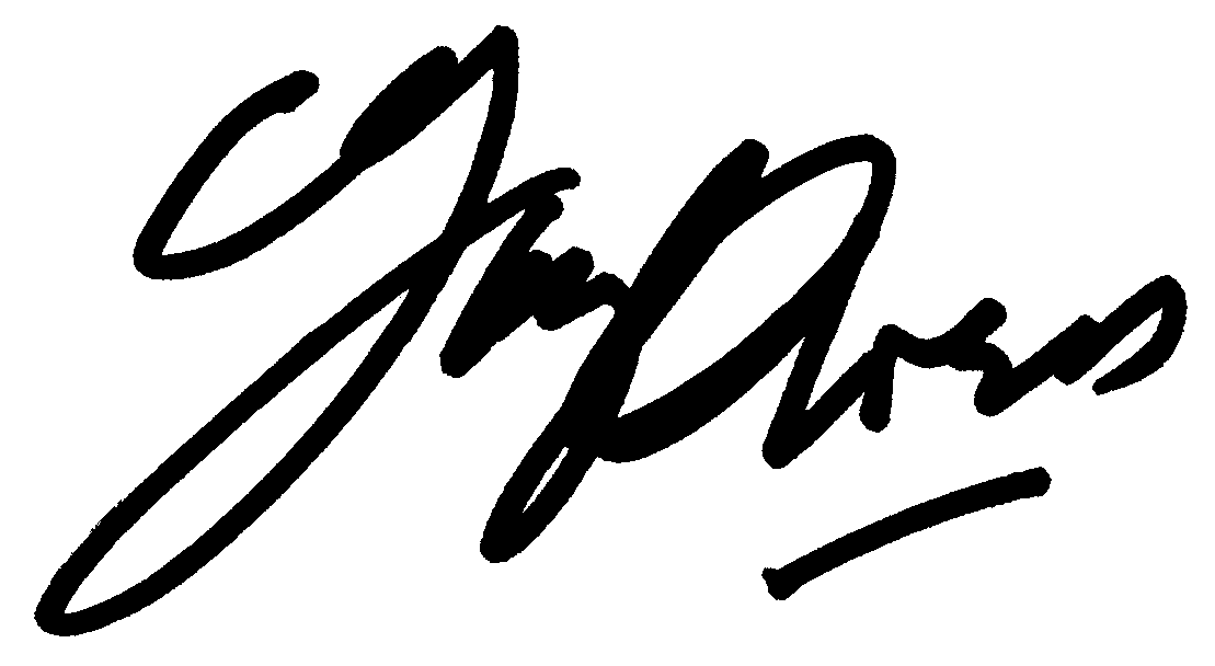 Gary Owens autograph facsimile