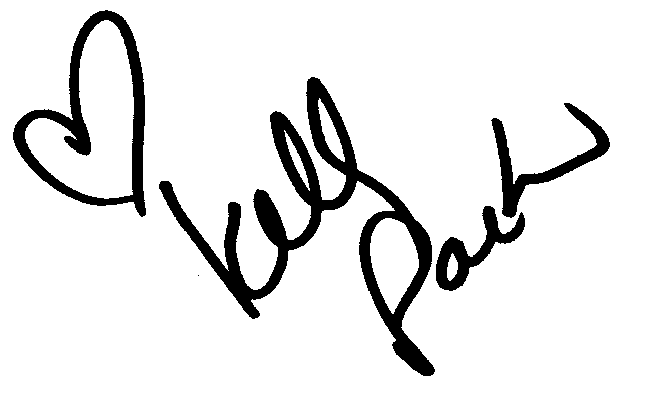 Kelly Packard autograph facsimile