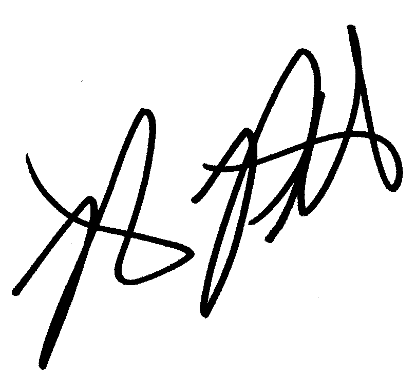 Robert Patrick autograph facsimile