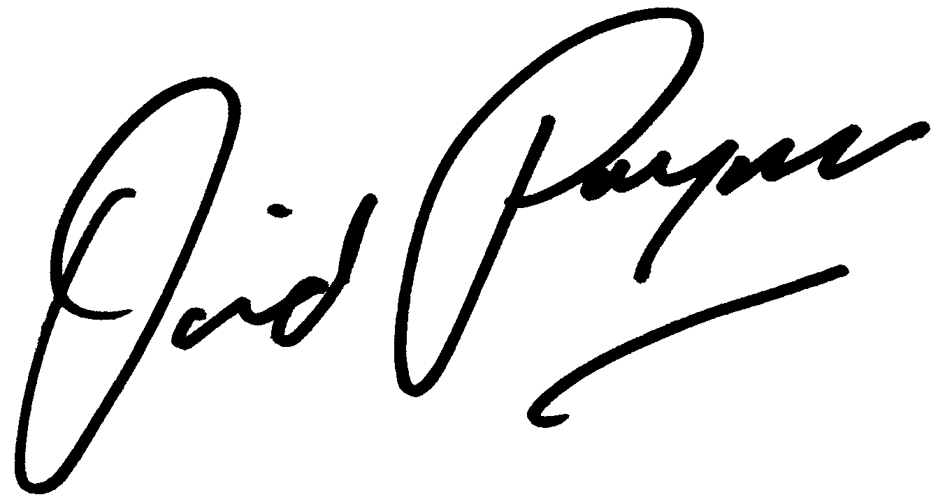 David Paymer autograph facsimile