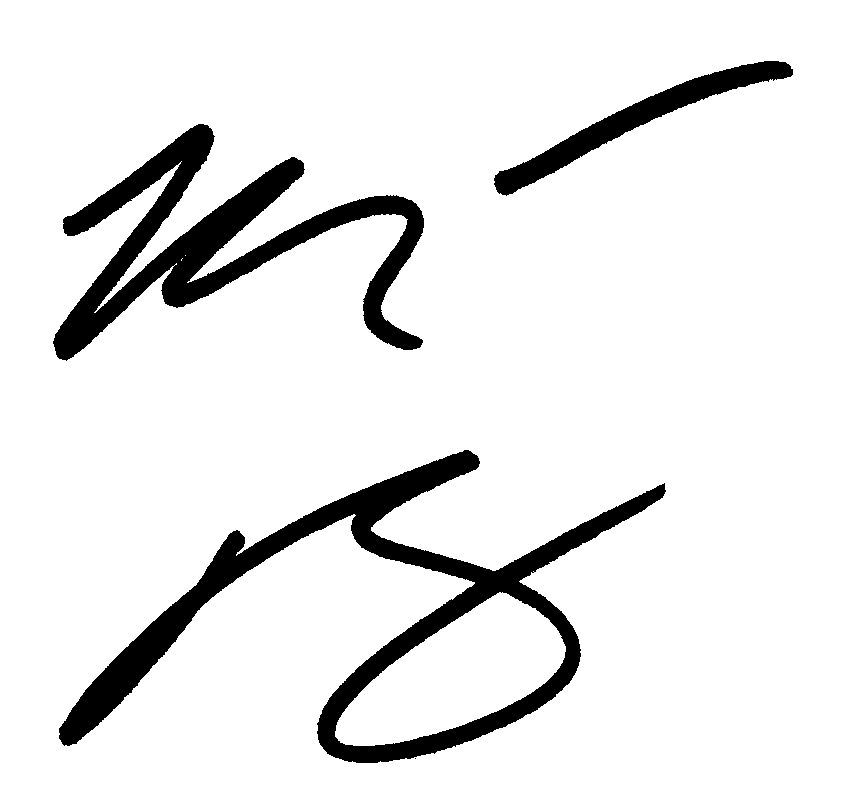 Matthew Perry autograph facsimile