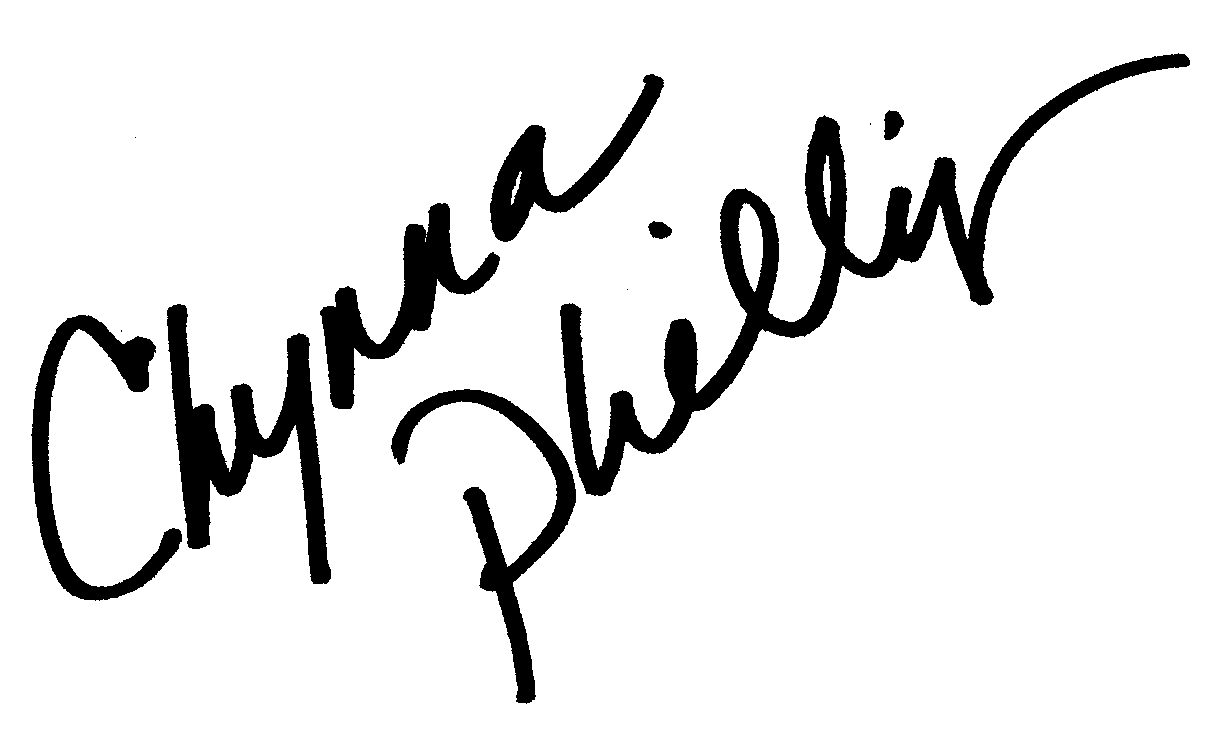 Chynna Phillips autograph facsimile