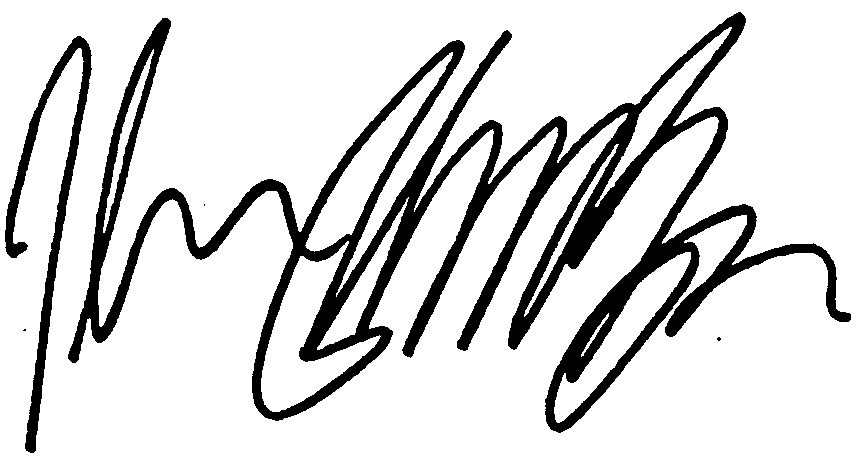 John Phillips autograph facsimile