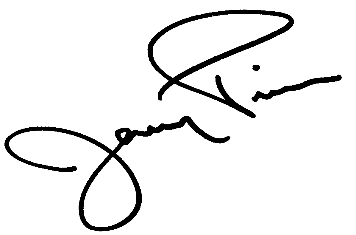 Jeremy Piven autograph facsimile