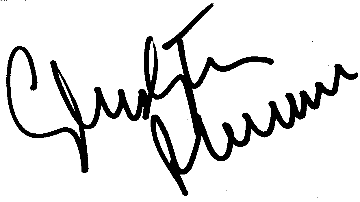 Christopher Plummer autograph facsimile