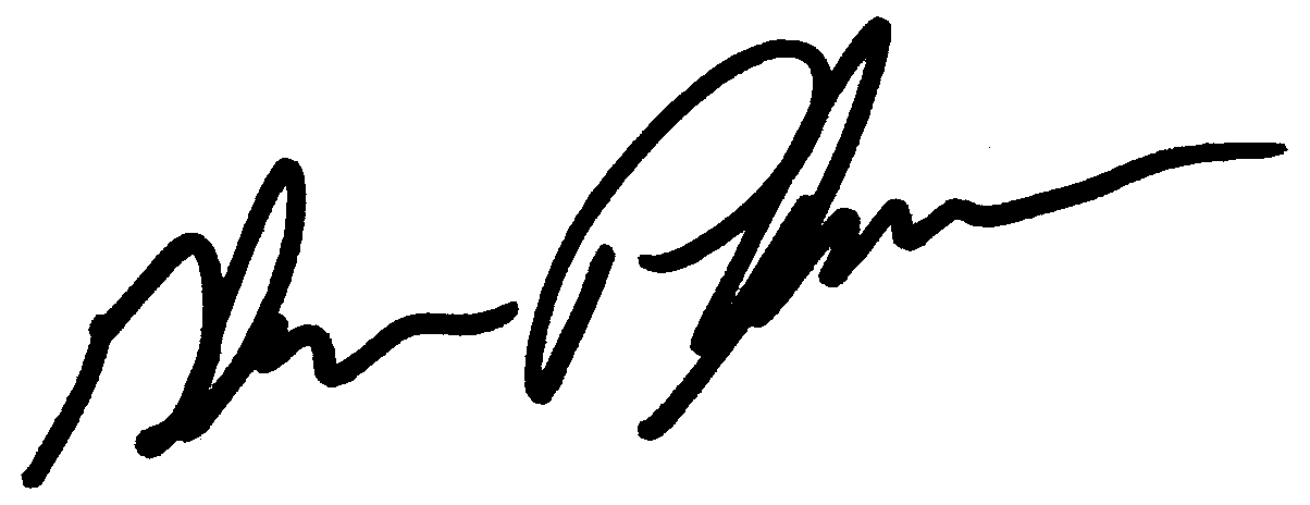 Glenn Plummer autograph facsimile