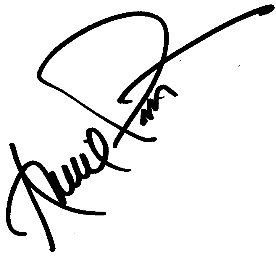 Annie Potts autograph facsimile