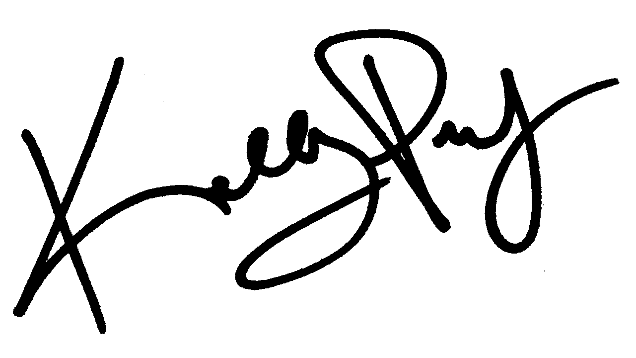 Kelly Preston autograph facsimile