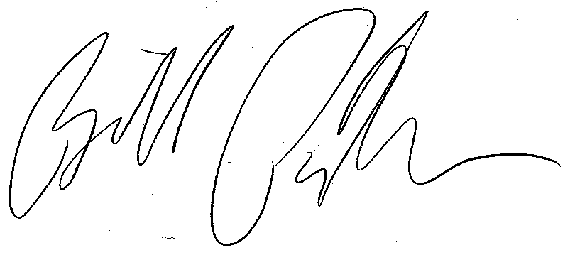 Bill Pullman autograph facsimile